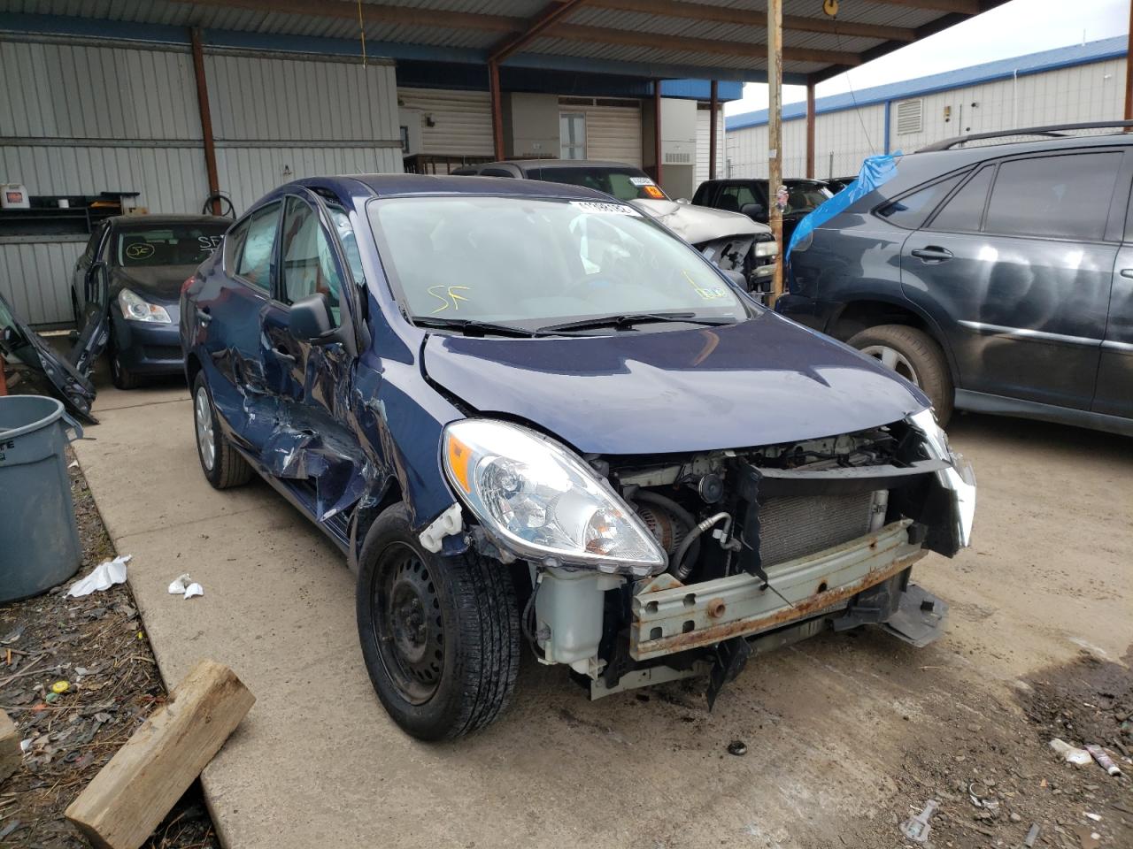 NISSAN VERSA 2014 with VIN 3N1CN7AP1EL837940 - Photo from auction