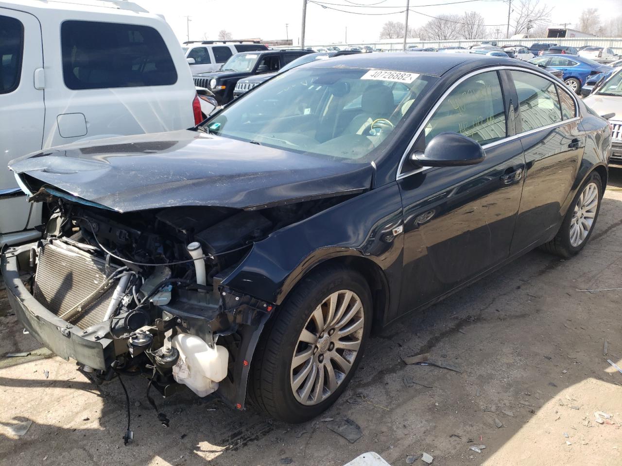 Photo 2 from auction – 2011 BUICK REGAL CXL with VIN W04GN5EC6B1028392