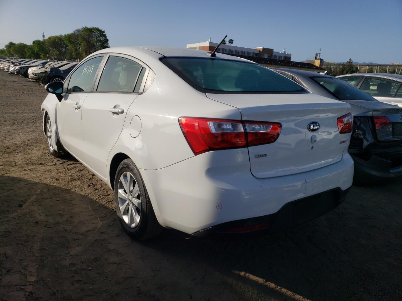 Photo 3 from auction – 2013 KIA RIO EX with VIN KNADN4A39D6150675