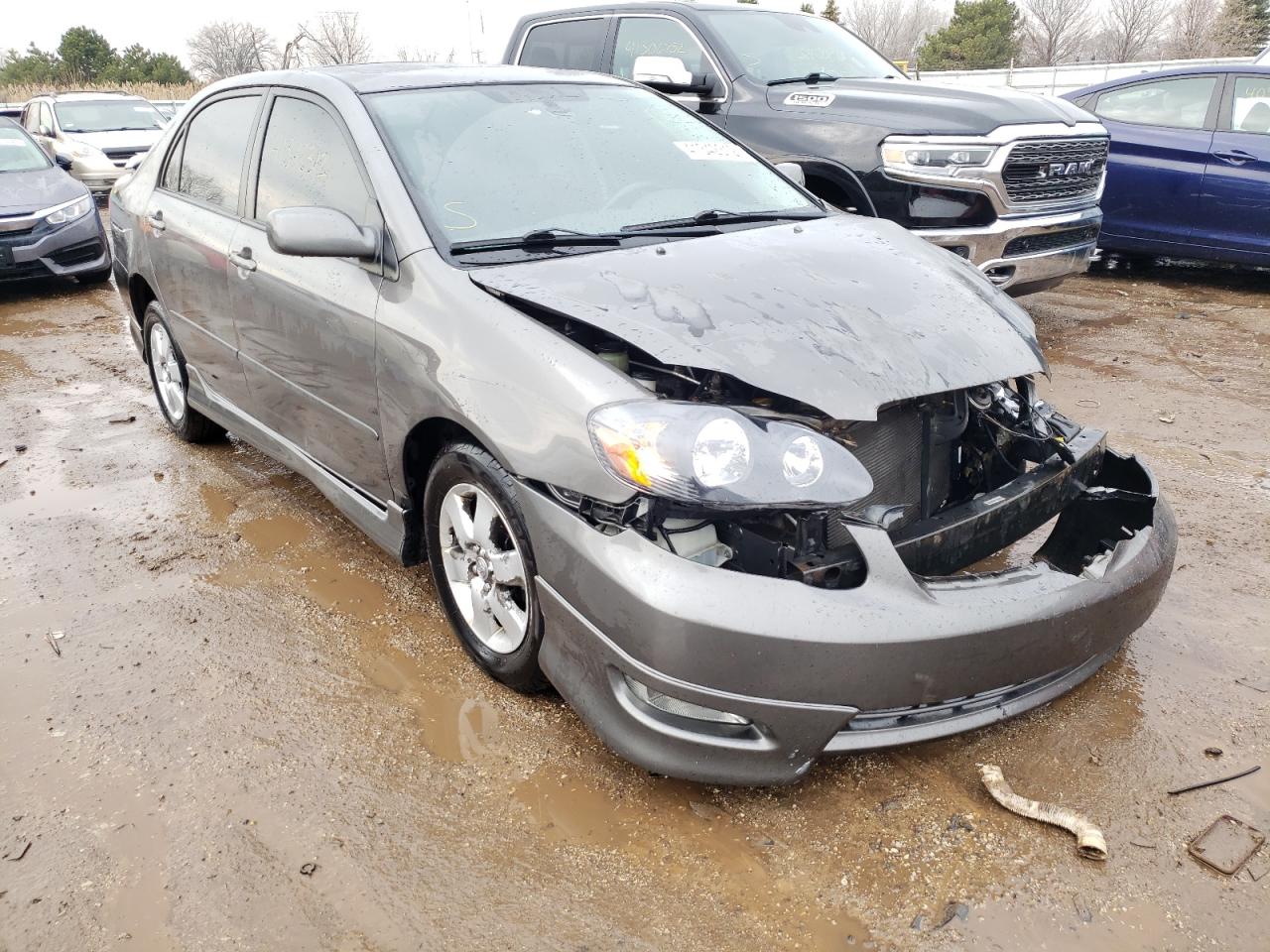TOYOTA COROLLA 2007 with VIN 1NXBR32E97Z887301 - Photo from auction
