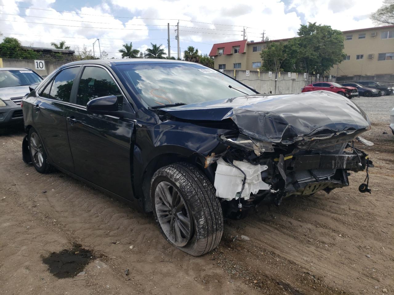 TOYOTA CAMRY LE 2016 with VIN 4T1BF1FK2GU155668 - Photo from auction