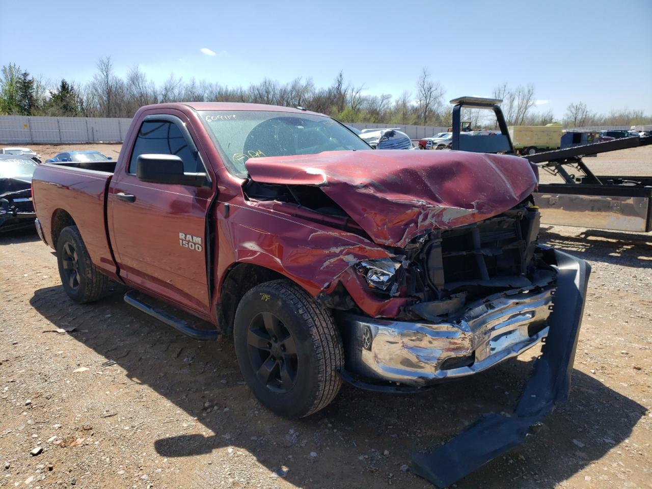 RAM 1500 ST 2015 with VIN 3C6JR6AG5FG609119 - Photo from auction