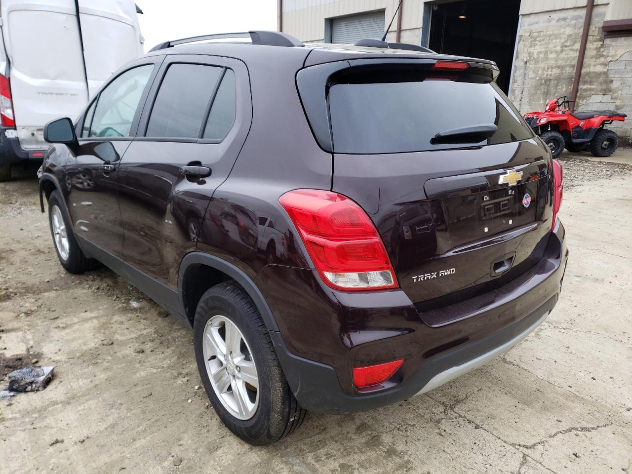 Photo 3 from auction – 2022 CHEVROLET TRAX 1LT with VIN KL7CJPSM6NB503074