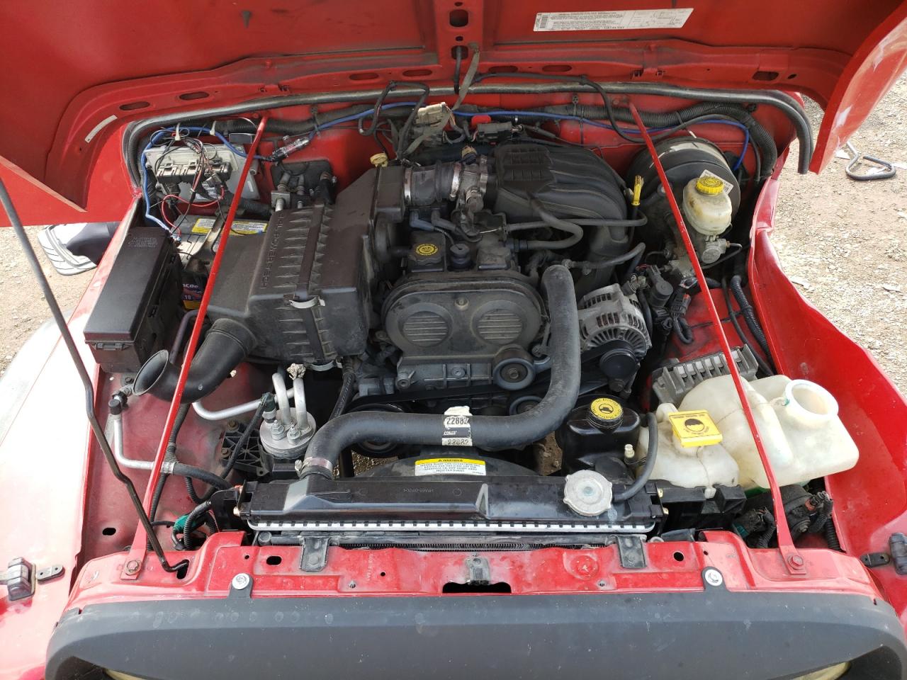 Photo 7 from auction – 2004 JEEP WRANGLER / with VIN 1J4FA29154P743890