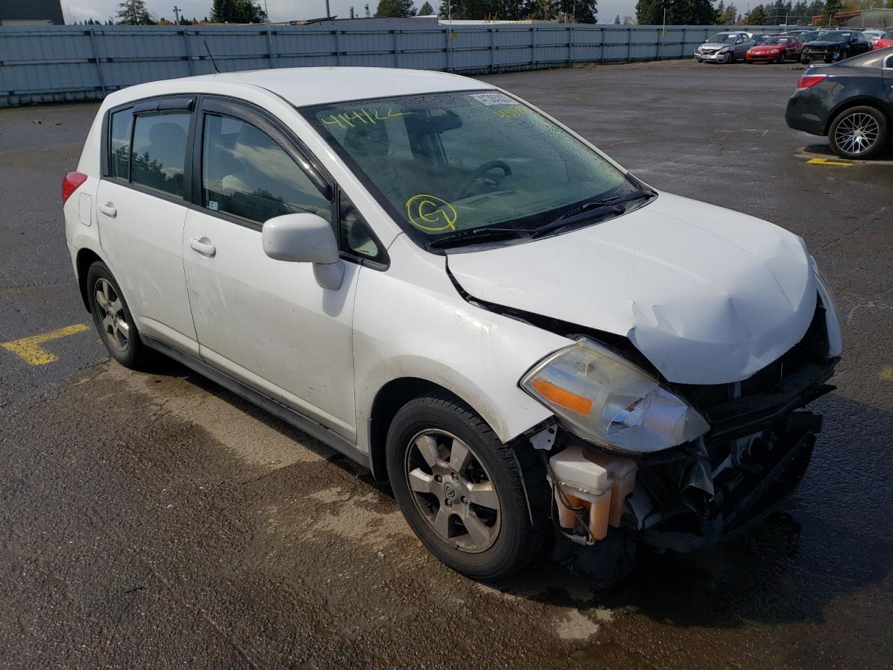 NISSAN VERSA S 2007 with VIN 3N1BC13E77L390026 - Photo from auction