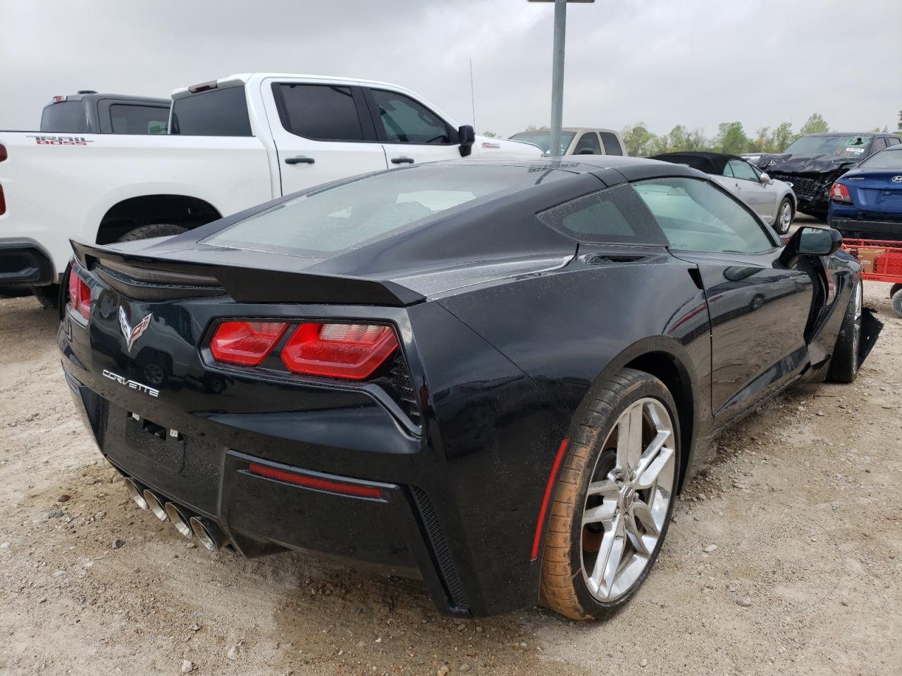 Photo 4 from auction – 2014 CHEVROLET CORVETTE S with VIN 1G1YL2D78E5100962