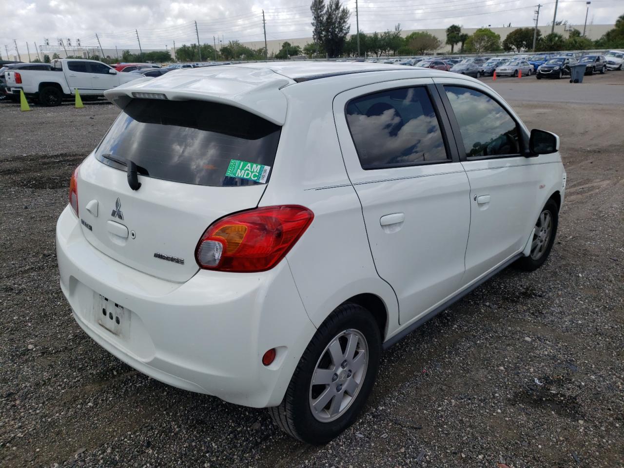 Photo 4 from auction – 2014 MITSUBISHI MIRAGE ES with VIN ML32A4HJ3EH019874