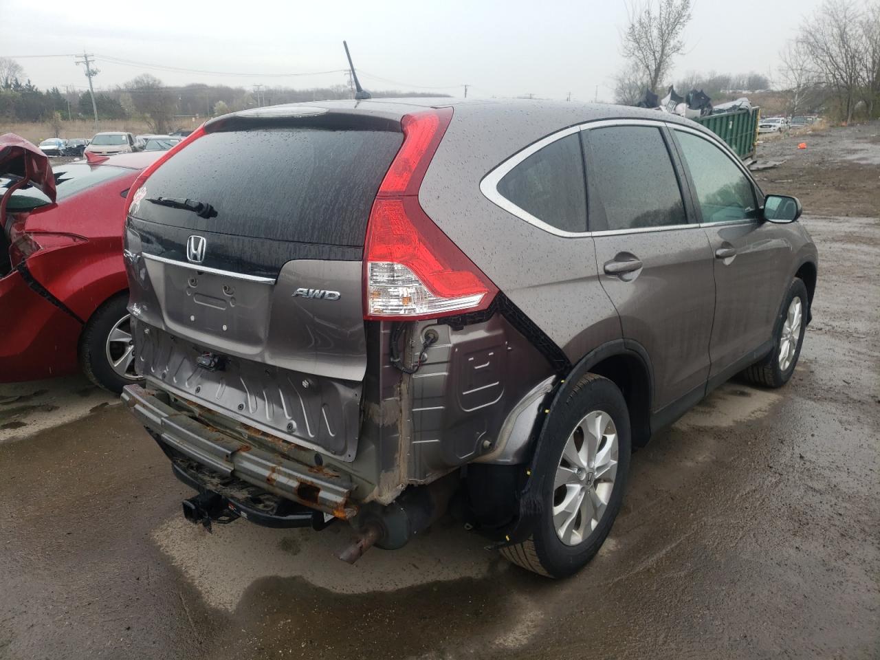 Photo 4 from auction – 2014 HONDA CR-V EX with VIN 5J6RM4H56EL097580