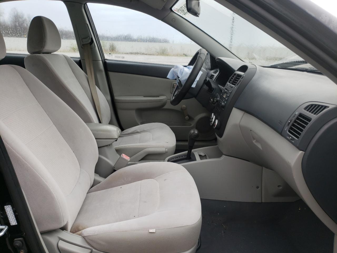 Photo 5 from auction – 2009 KIA SPECTRA EX with VIN KNAFE221295608273
