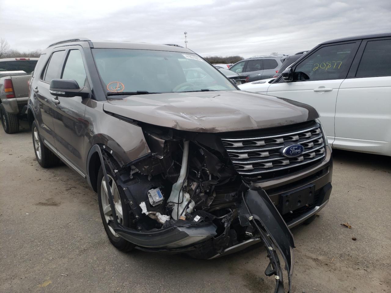 FORD EXPLORER X 2016 with VIN 1FM5K8D8XGGC63396 - Photo from auction
