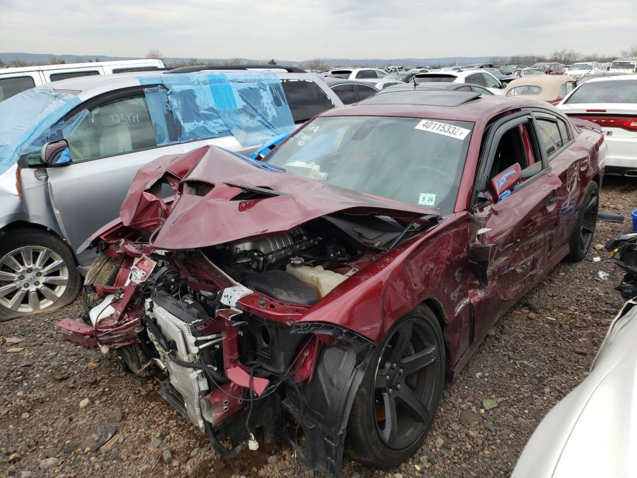 Photo 2 from auction – 2019 DODGE CHARGER SR with VIN 2C3CDXL94KH618901
