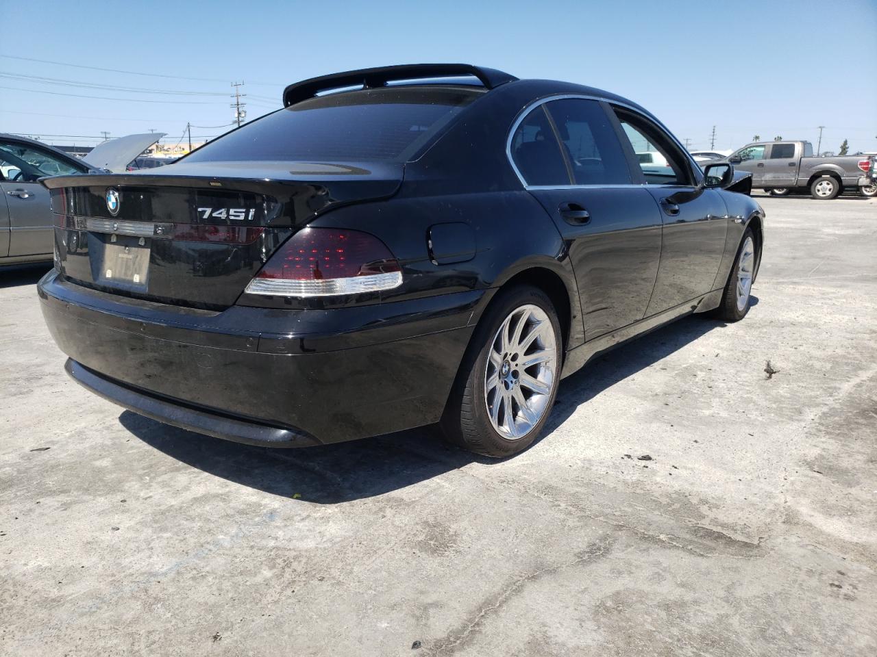 Photo 4 from auction – 2003 BMW 745 I with VIN WBAGL63443DP64306