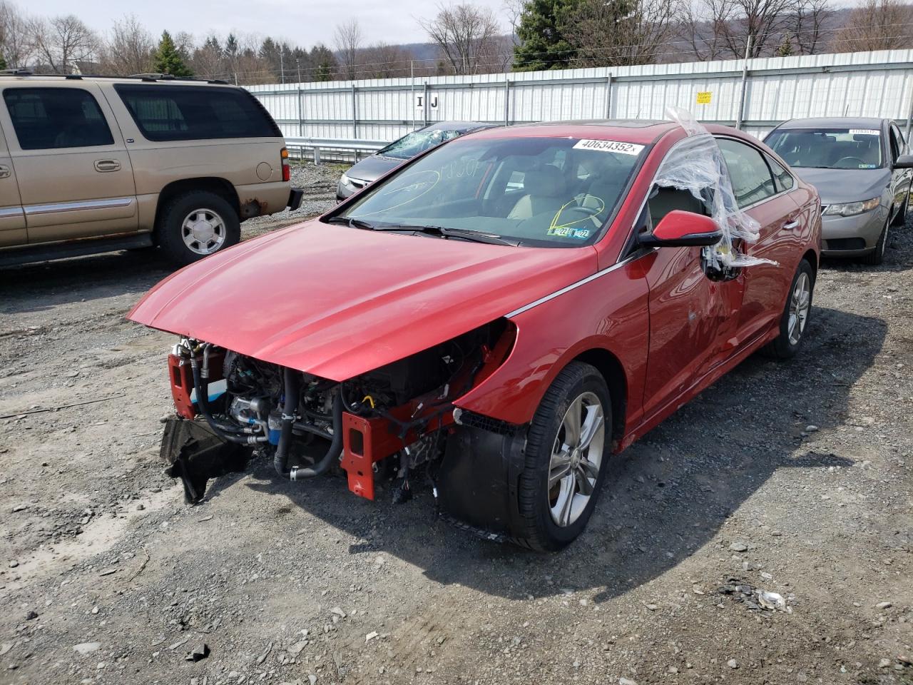 Photo 2 from auction – 2019 HYUNDAI SONATA LIM with VIN 5NPE34AFXKH815979