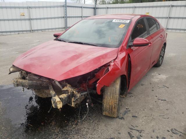 Photo 2 from auction – 2020 KIA FORTE FE with VIN 3KPF24AD0LE235247