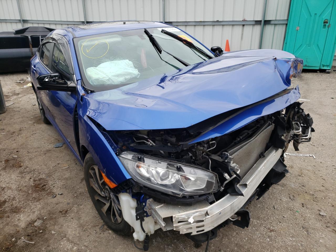 HONDA CIVIC EX 2017 with VIN 2HGFC2F77HH543159 - Photo from auction