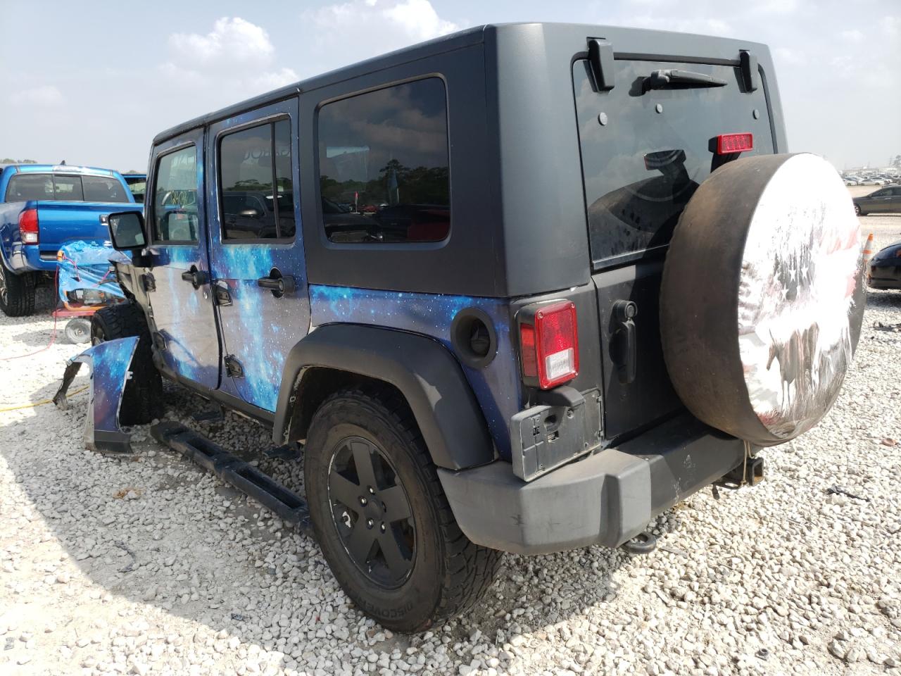 Photo 3 from auction – 2010 JEEP WRANGLER U with VIN 1J4HA5H13AL135347