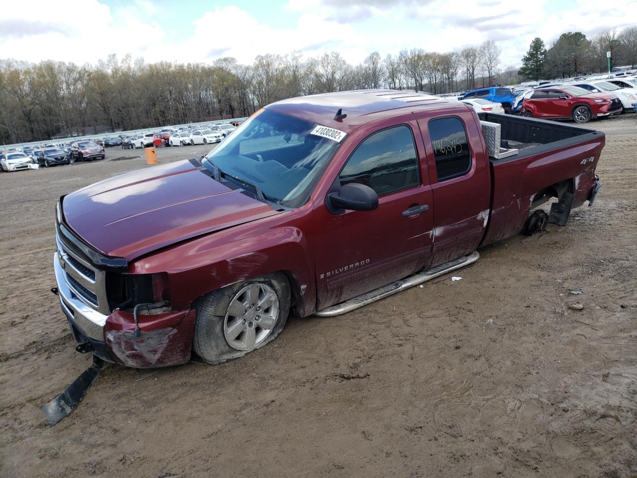Photo 9 from auction – 2009 CHEVROLET SILVERADO with VIN 1GCEK29J09Z165157