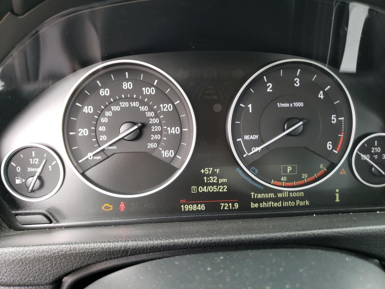 Photo 8 from auction – 2014 BMW 328 D XDRI with VIN WBA3D5C56EKX99345