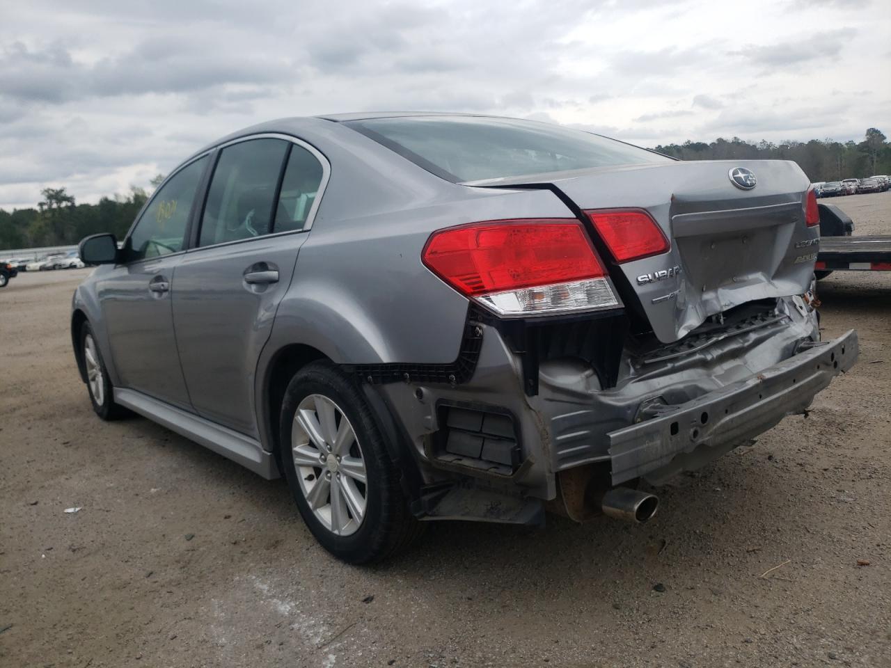 Photo 3 from auction – 2010 SUBARU LEGACY 2.5 with VIN 4S3BMBH69A3228869