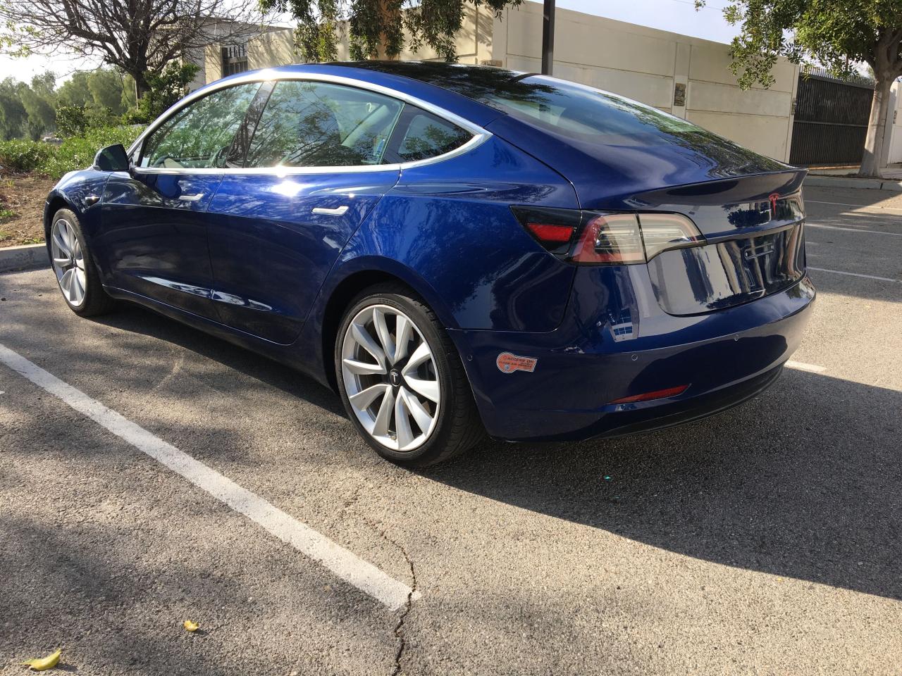 Photo 3 from auction – 2020 TESLA MODEL 3 with VIN 5YJ3E1EA9LF745826
