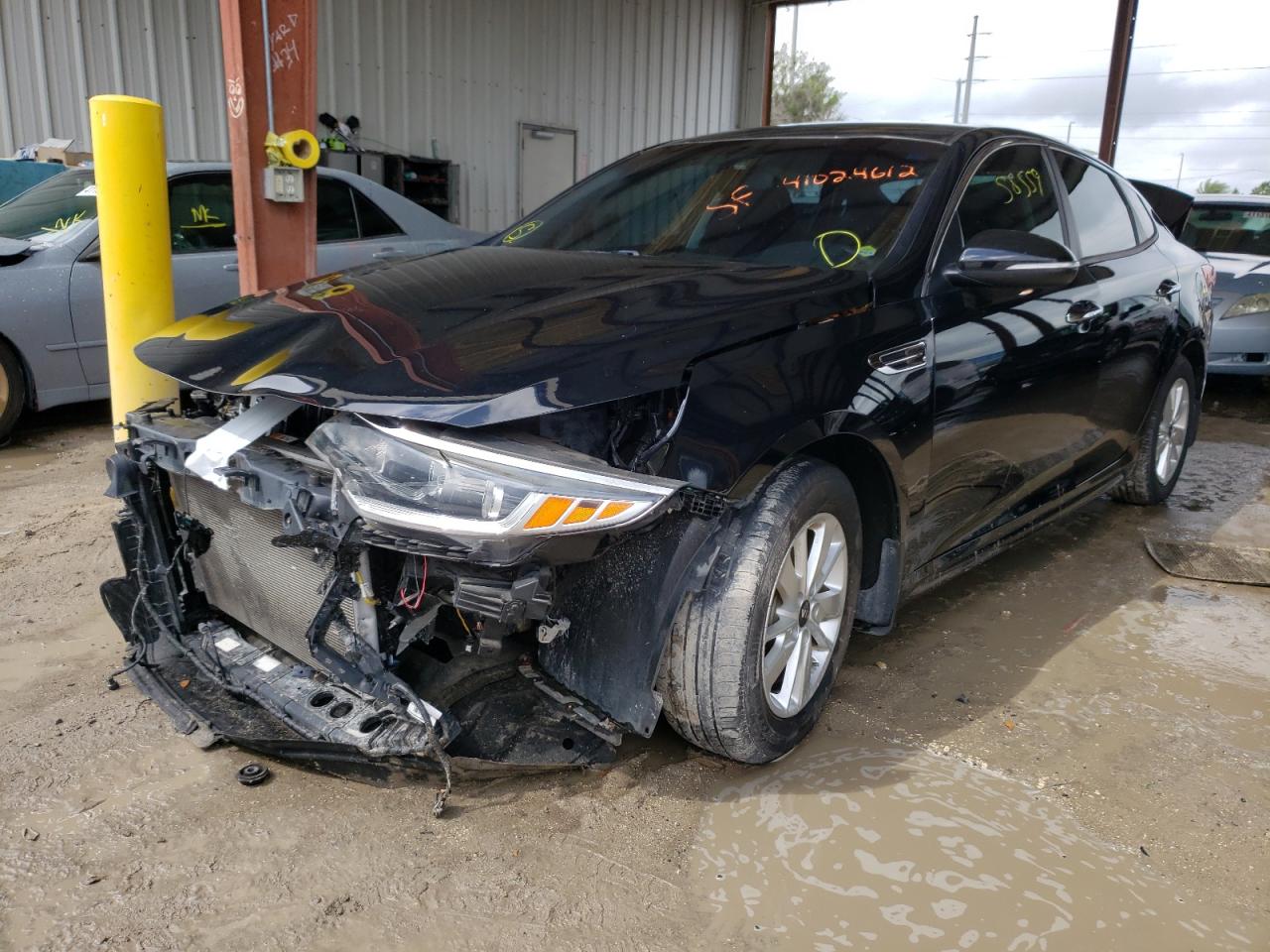 Photo 2 from auction – 2018 KIA OPTIMA LX with VIN 5XXGT4L35JG200410