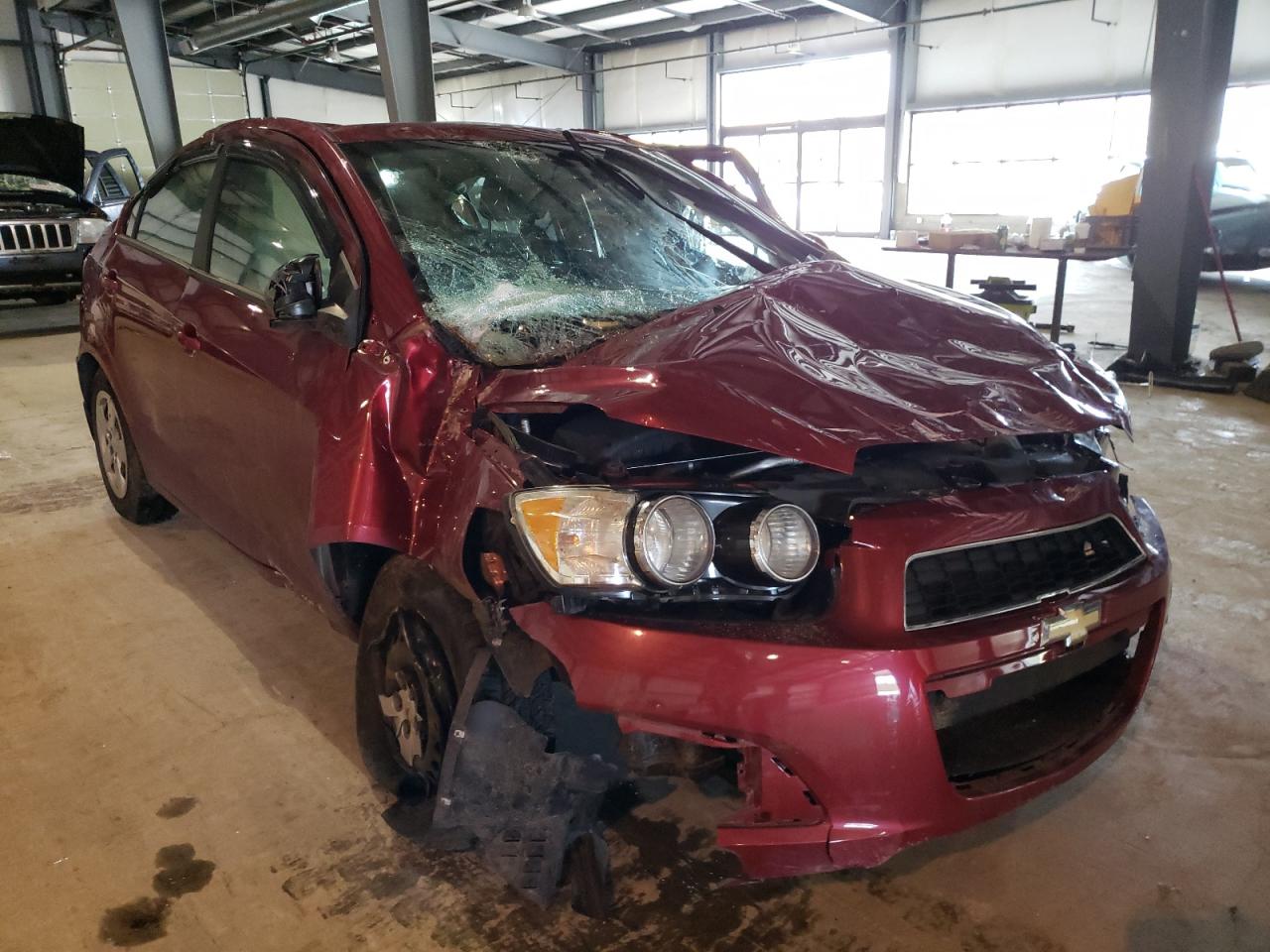 CHEVROLET SONIC LS 2013 with VIN 1G1JA5SG4D4185329 - Photo from auction