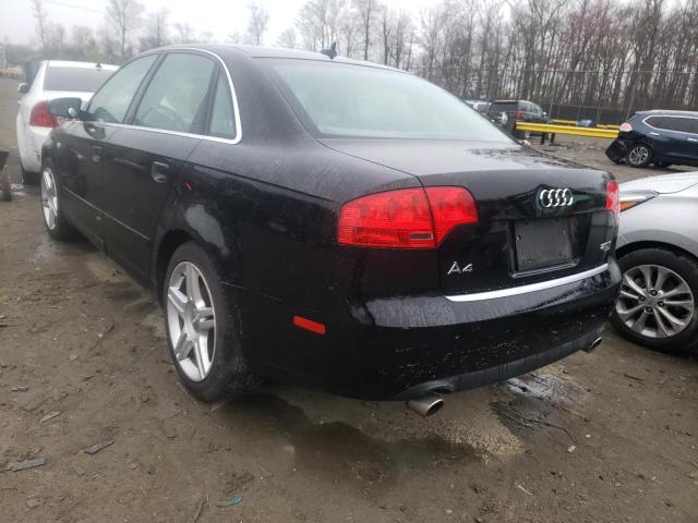 Photo 3 from auction – 2007 AUDI A4 with VIN WAUDF78E77A171855