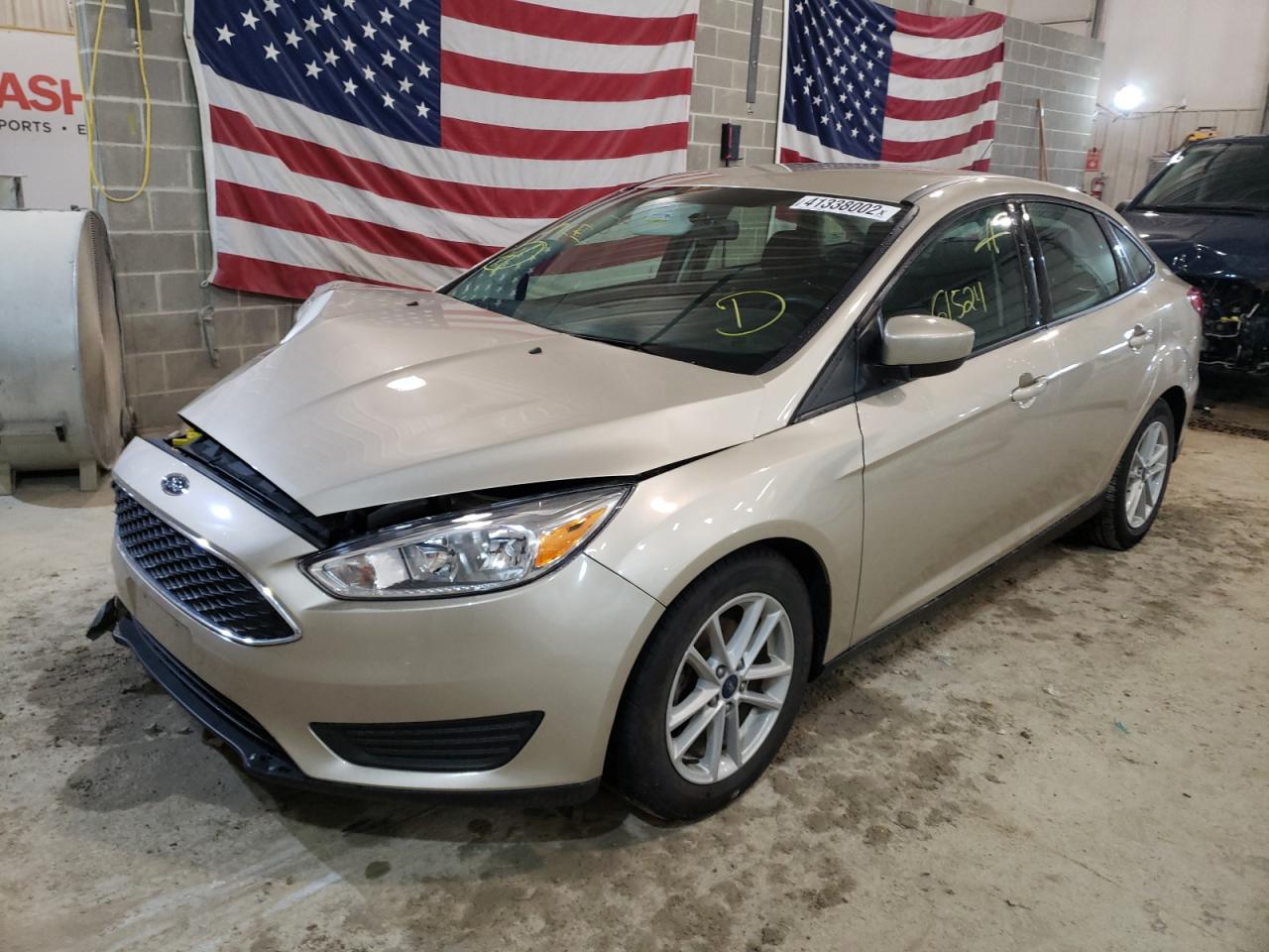 Photo 2 from auction – 2018 FORD FOCUS SE with VIN 1FADP3F28JL287200