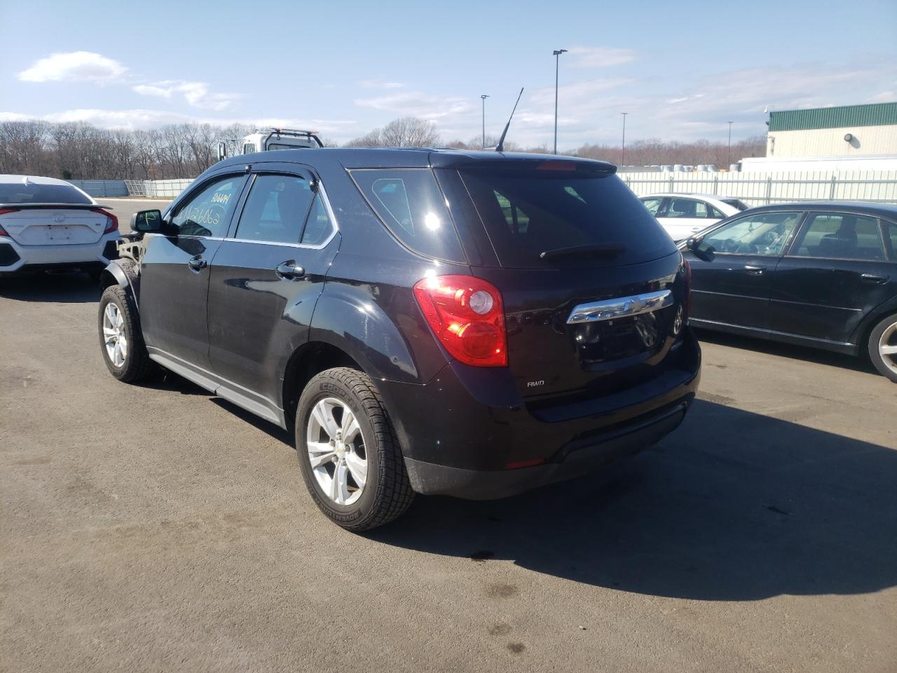 Photo 3 from auction – 2012 CHEVROLET EQUINOX LS with VIN 2GNFLCEK5C6279347
