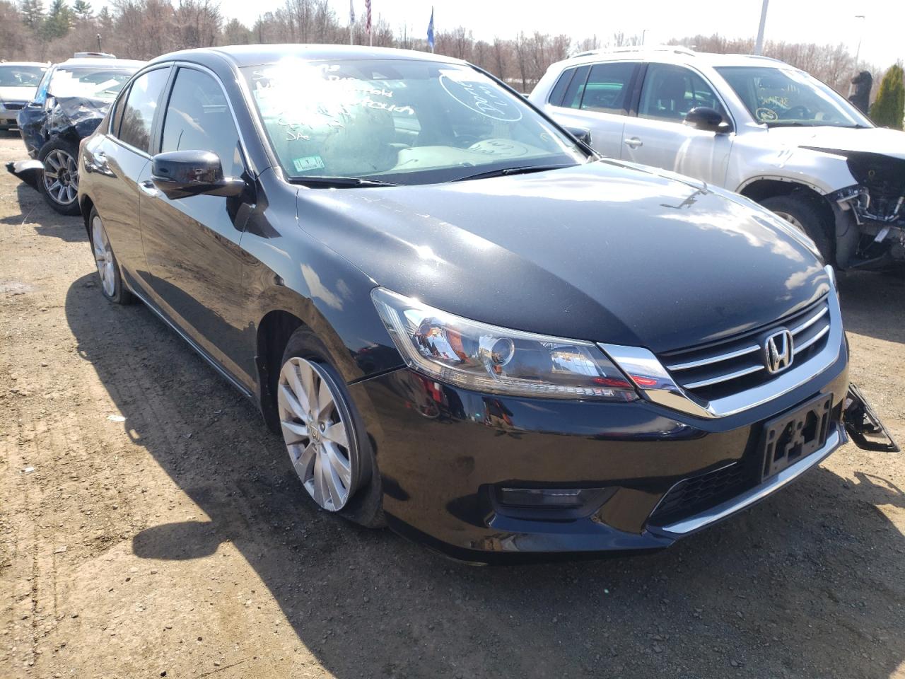 HONDA ACCORD EXL 2014 with VIN 1HGCR2F83EA126867 - Photo from auction