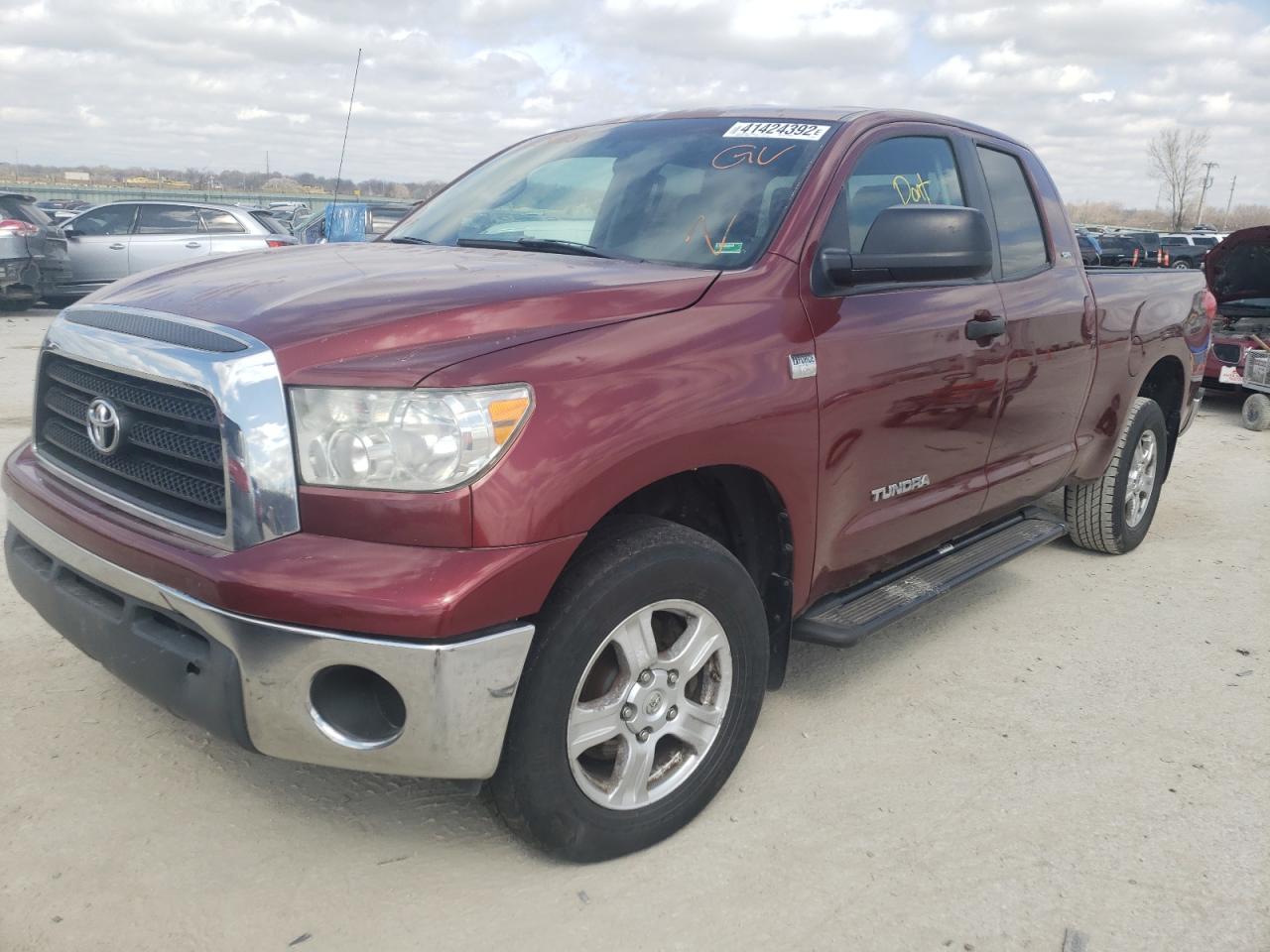 Photo 2 from auction – 2007 TOYOTA TUNDRA DOU with VIN 5TBBT54147S453618