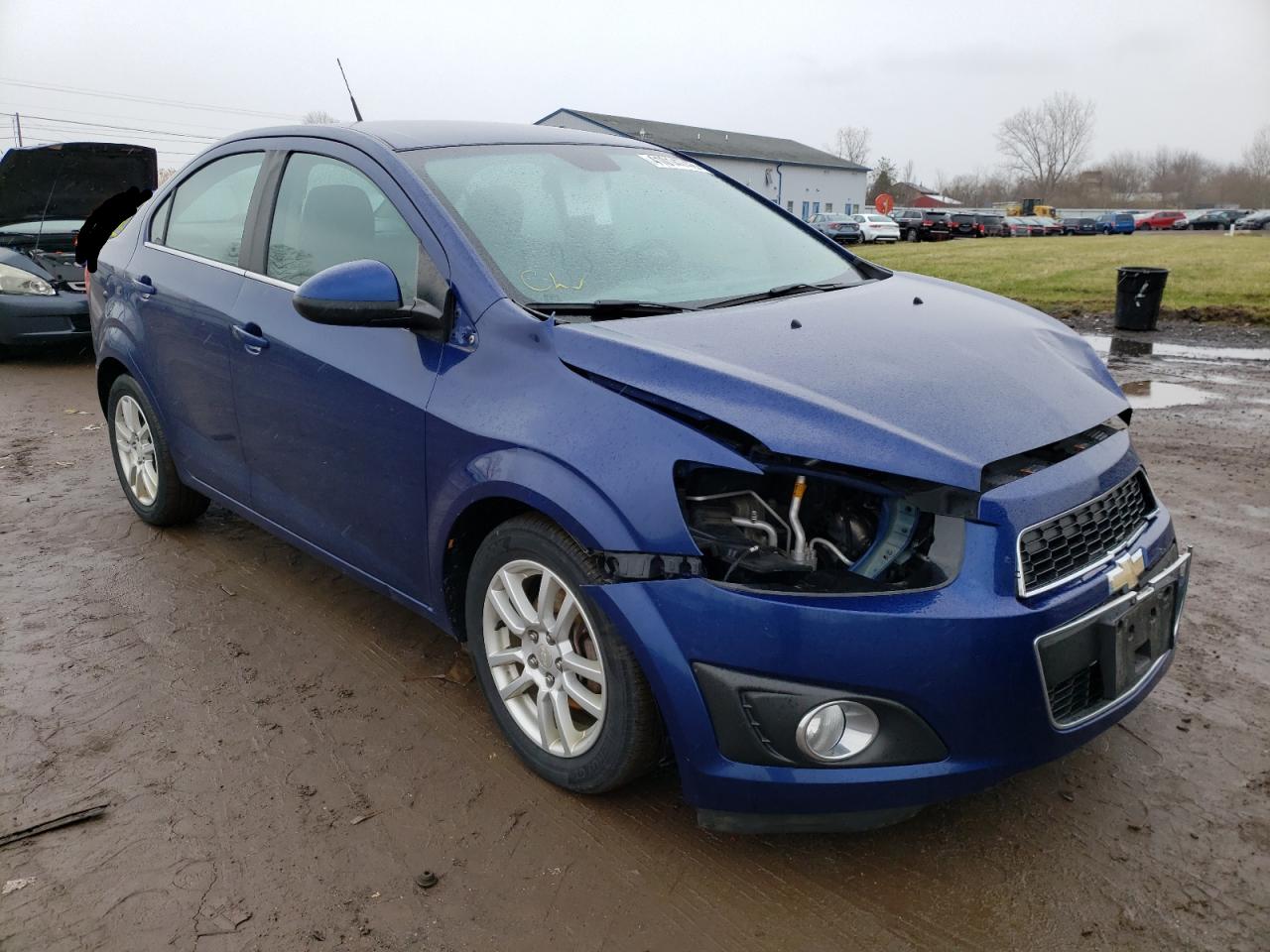 CHEVROLET SONIC LT 2012 with VIN 1G1JC5SH0C4213287 - Photo from auction