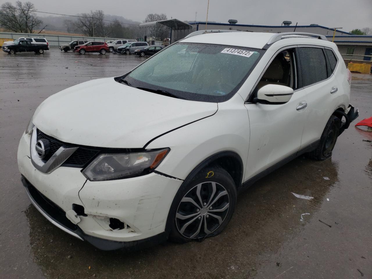 Photo 2 from auction – 2016 NISSAN ROGUE S with VIN KNMAT2MT7GP602701