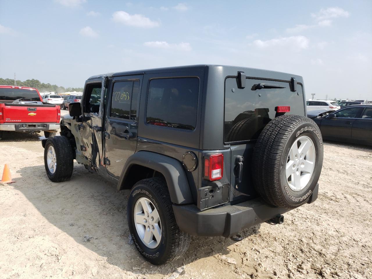 Photo 3 from auction – 2017 JEEP WRANGLER U with VIN 1C4BJWDG8HL616670