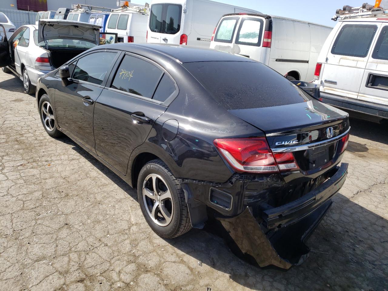 Photo 3 from auction – 2015 HONDA CIVIC SE with VIN 19XFB2F72FE211978