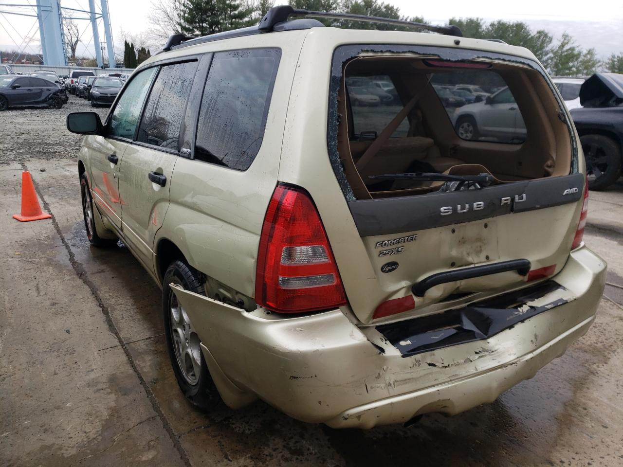 Photo 3 from auction – 2003 SUBARU FORESTER 2 with VIN JF1SG656X3H765409