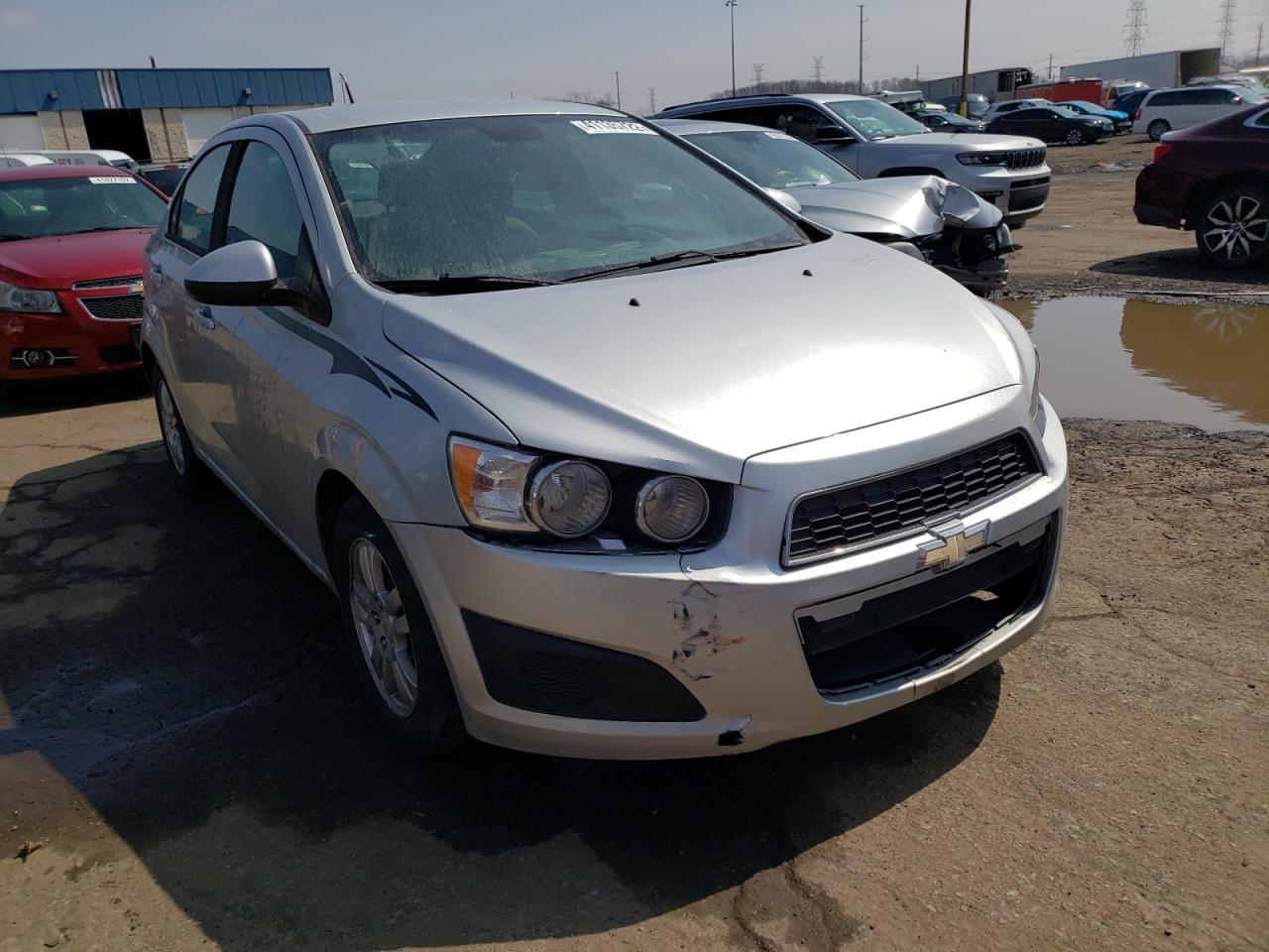 CHEVROLET SONIC LS 2012 with VIN 1G1JA5SH7C4125343 - Photo from auction