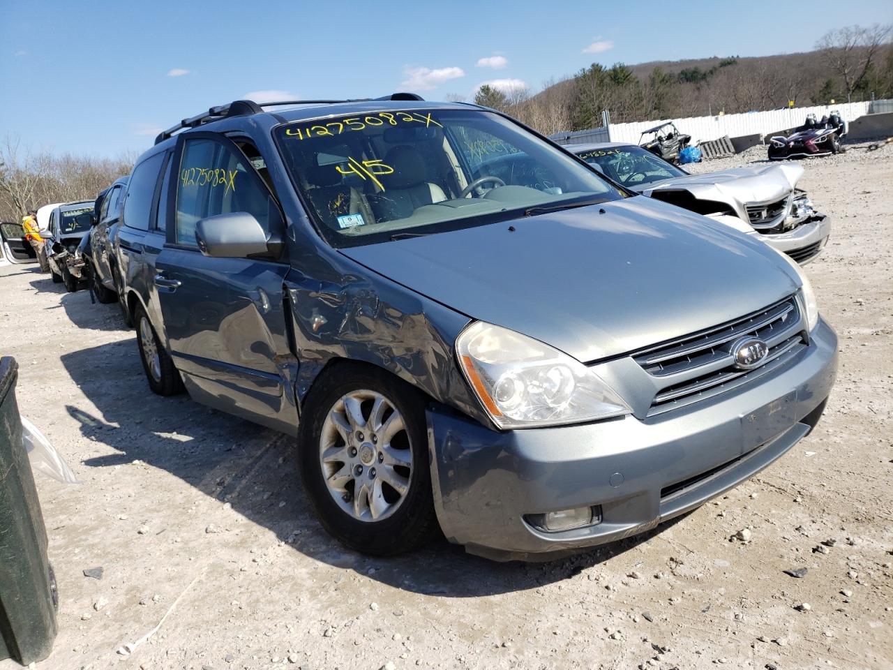 Photo 1 from auction – 2008 KIA SEDONA EX with VIN KNDMB233786238336