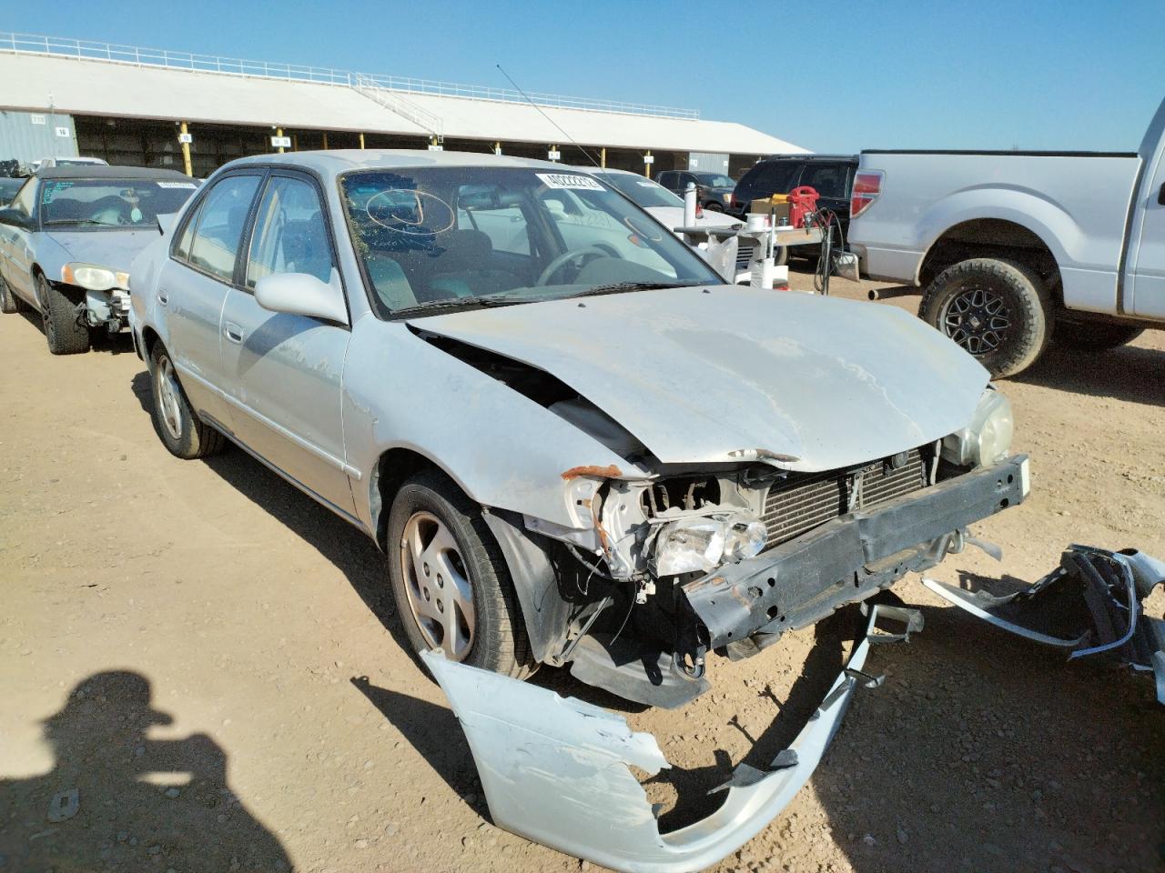 TOYOTA COROLLA CE 2001 with VIN 1NXBR12E91Z560070 - Photo from auction