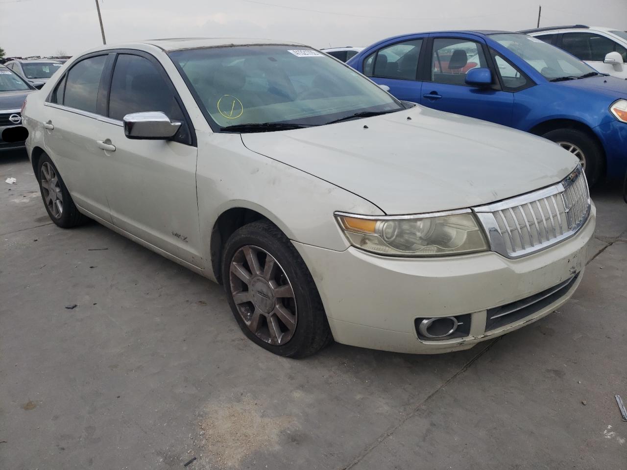 LINCOLN MKZ 2007 with VIN 3LNHM28T07R617776 - Photo from auction