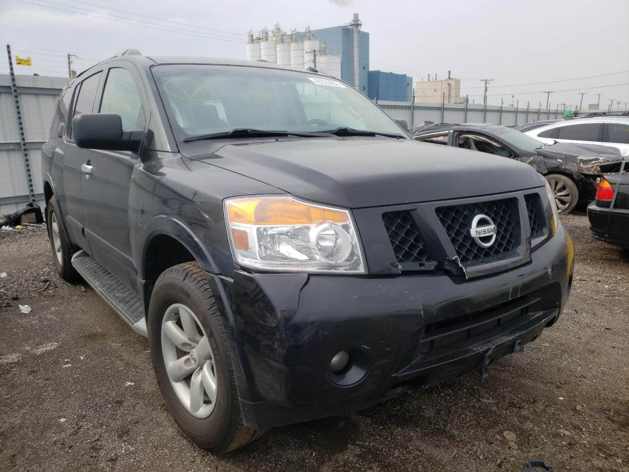 NISSAN ARMADA SV 2014 with VIN 5N1AA0NC1EN606532 - Photo from auction