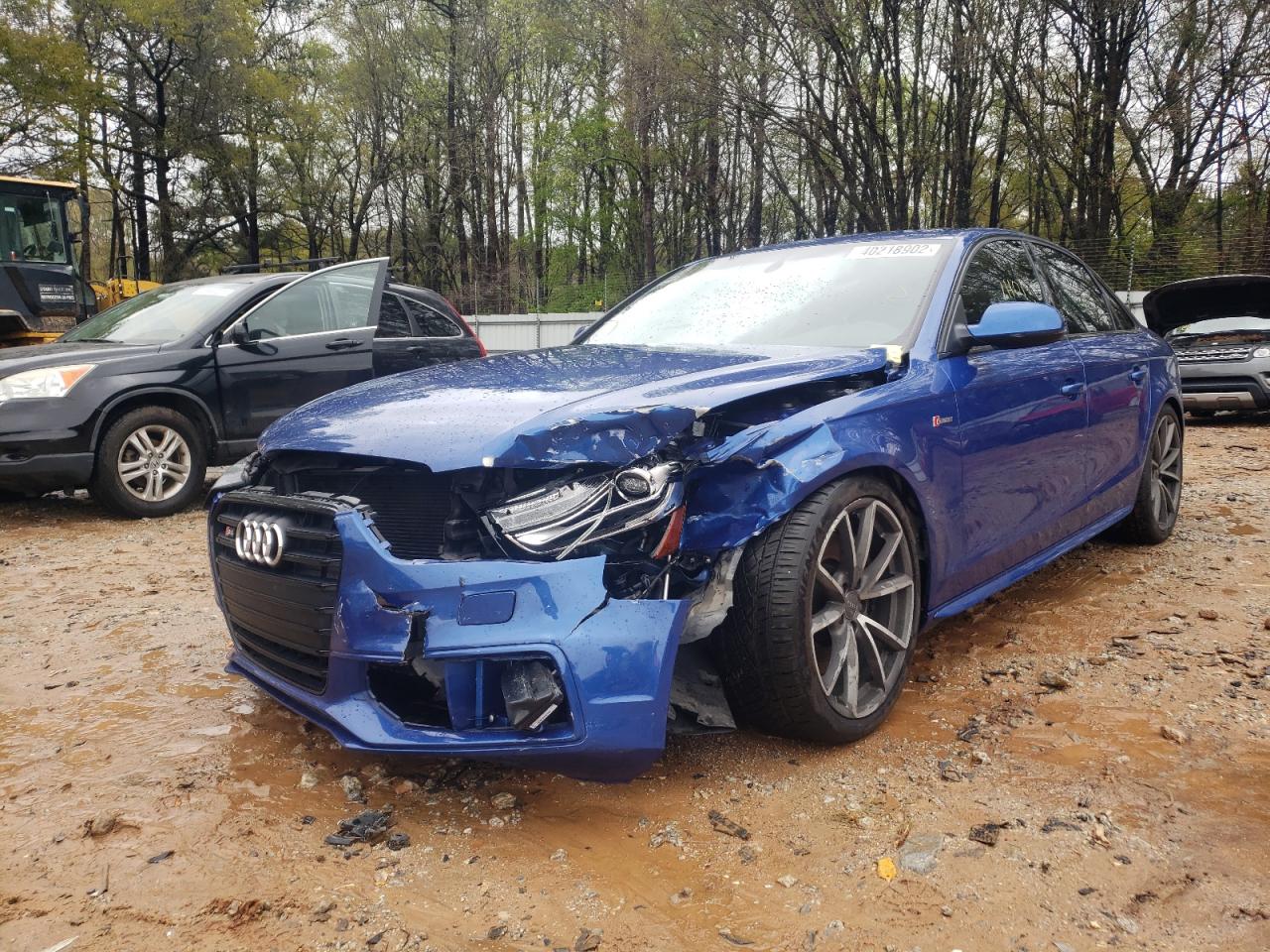Photo 2 from auction – 2015 AUDI S4 PREMIUM with VIN WAUBGAFL5FA050923