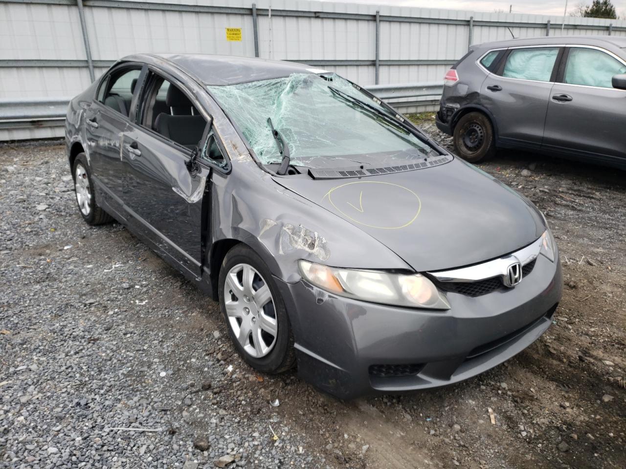 Photo 1 from auction – 2009 HONDA CIVIC LX with VIN 2HGFA16579H331362