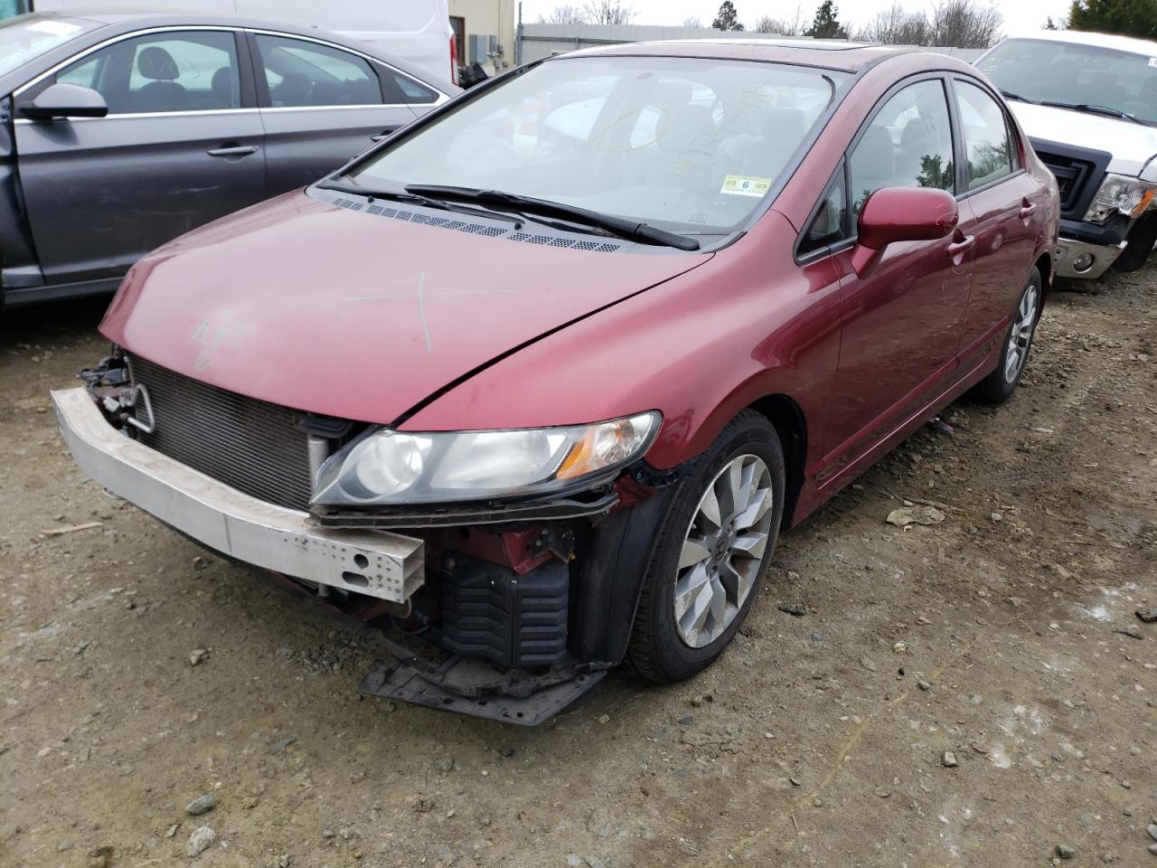 Photo 2 from auction – 2010 HONDA CIVIC EX with VIN 2HGFA1F84AH520002