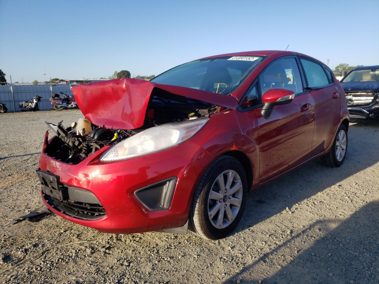 Photo 2 from auction – 2013 FORD FIESTA SE with VIN 3FADP4EJ5DM205179