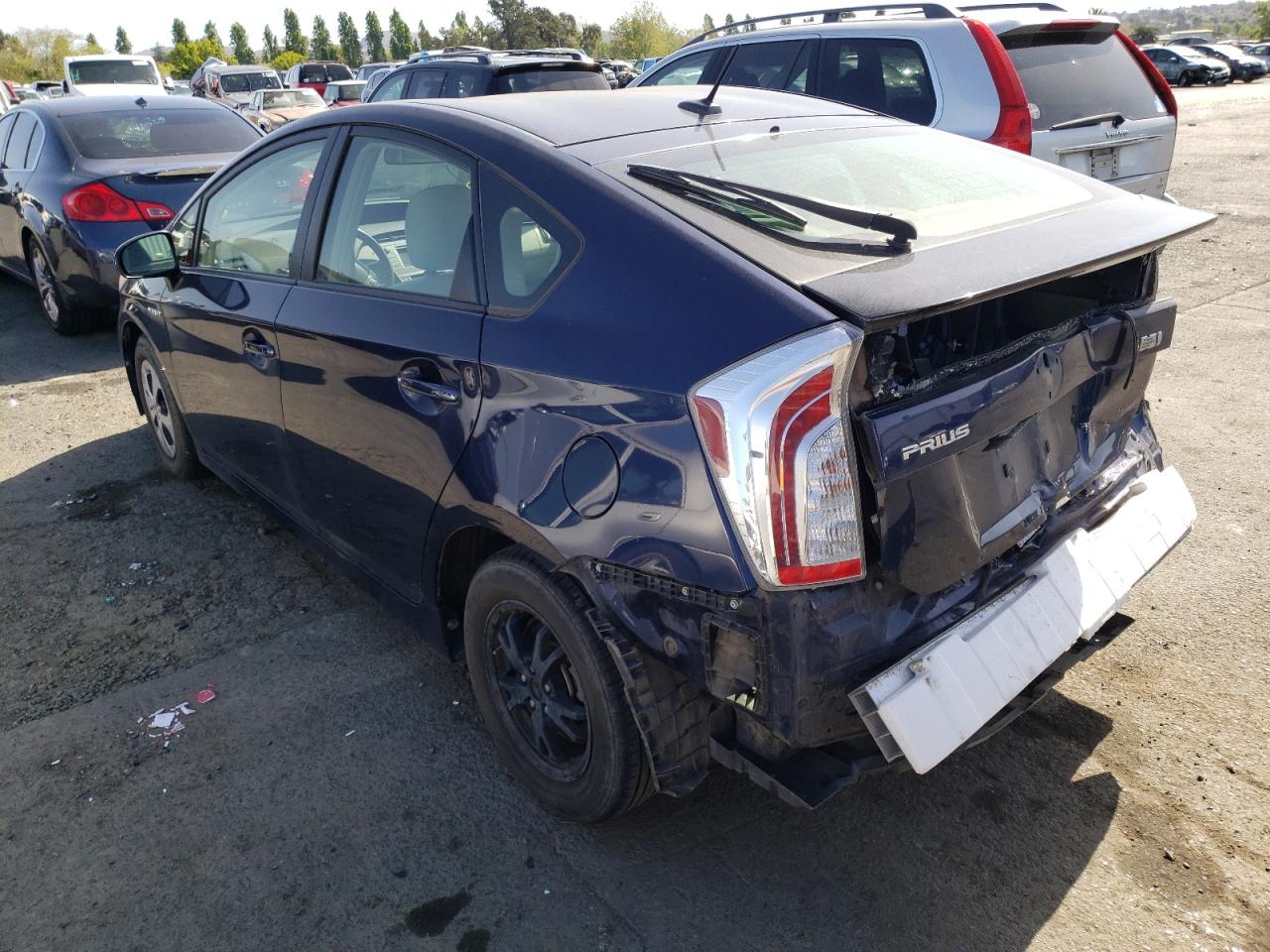 Photo 3 from auction – 2012 TOYOTA PRIUS with VIN JTDKN3DU4C1480325