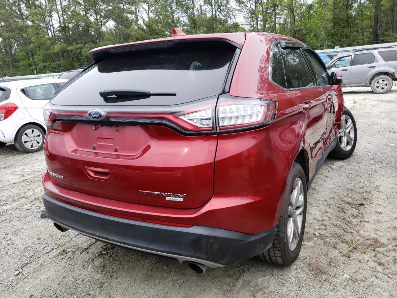 Photo 4 from auction – 2016 FORD EDGE TITAN with VIN 2FMPK3K96GBB12828