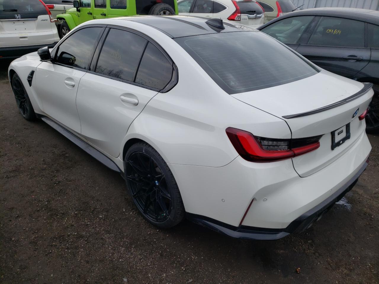 Photo 3 from auction – 2022 BMW M3 COMPETI with VIN WBS43AY08NFL61816