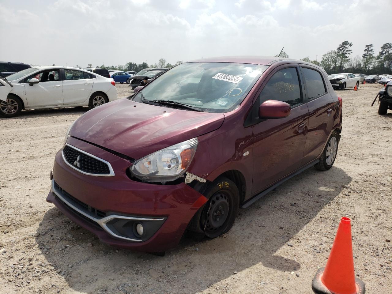 Photo 2 from auction – 2017 MITSUBISHI MIRAGE ES with VIN ML32A3HJ6HH021150