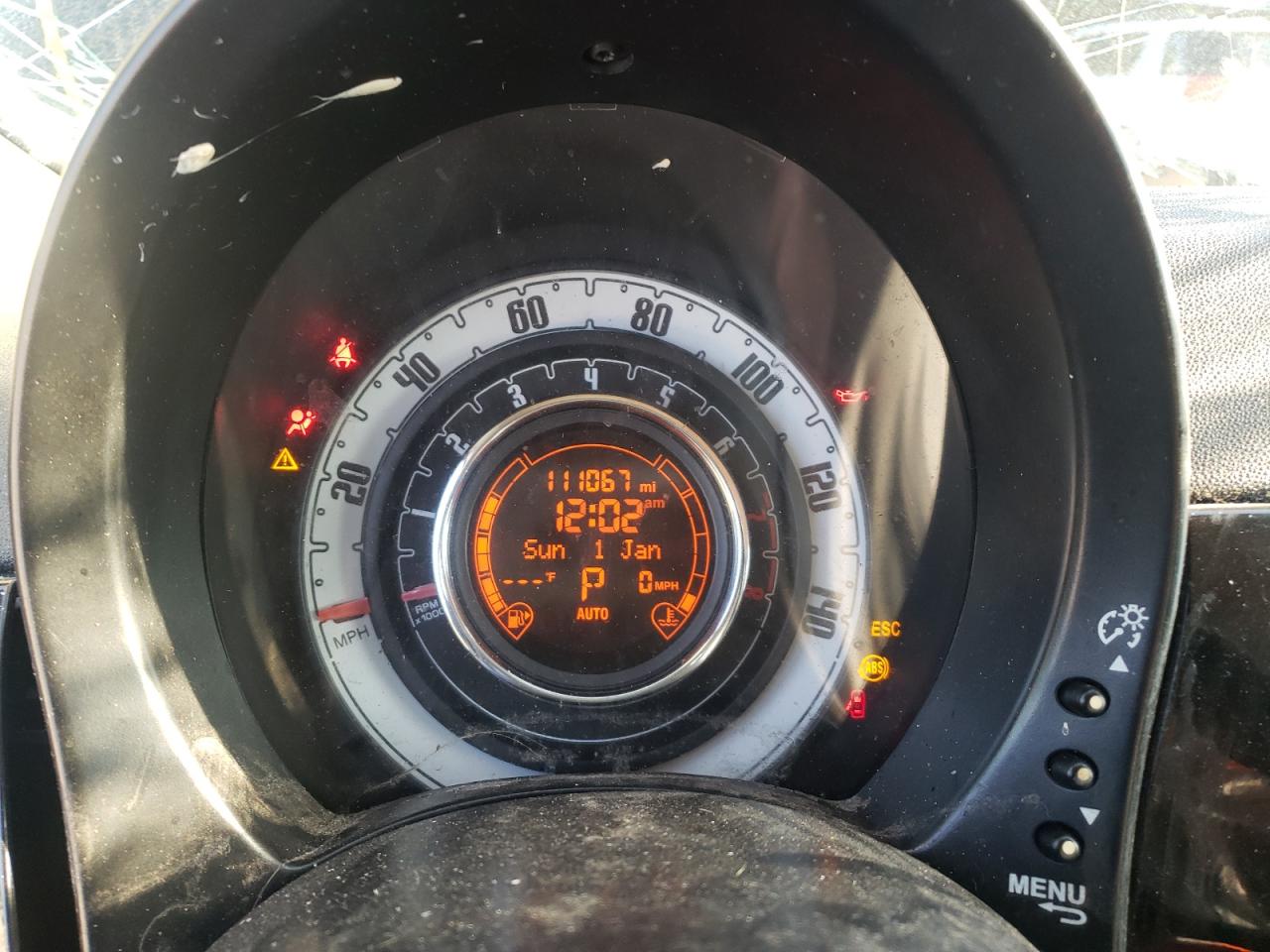 Photo 8 from auction – 2014 FIAT 500 POP with VIN 3C3CFFAR4ET291712